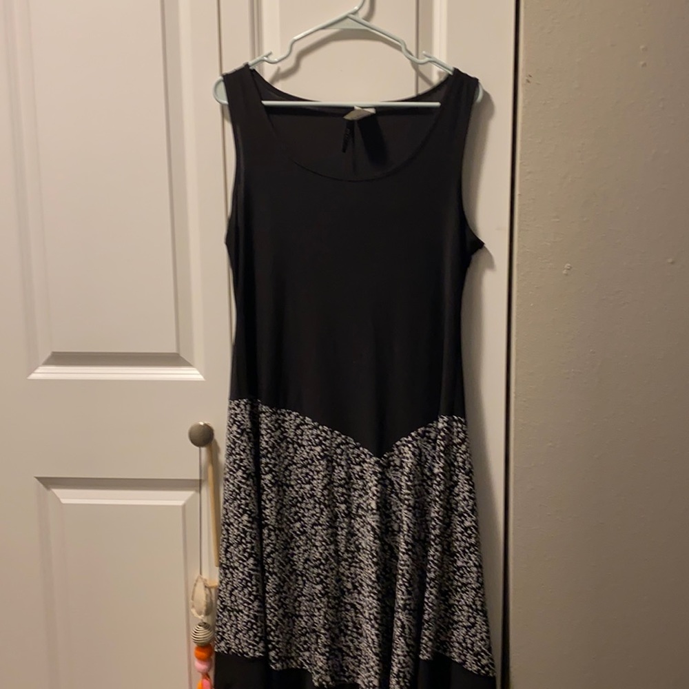 Black summer dress